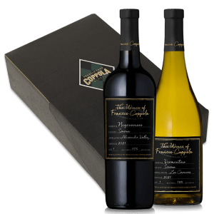 The Wines of Francis Coppola Negroamaro and Vermentino Two Bottle Gift Box